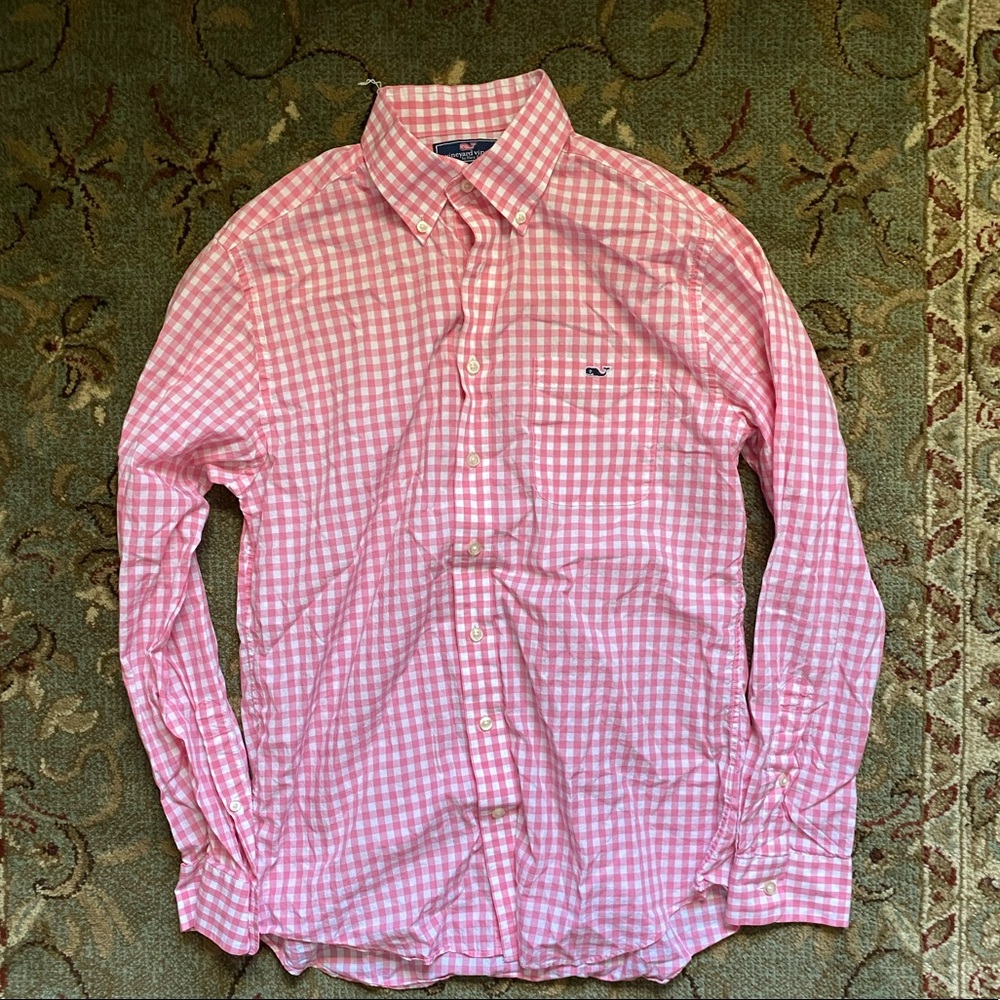 Vineyard Vines Men’s Pink Dress Shirt
